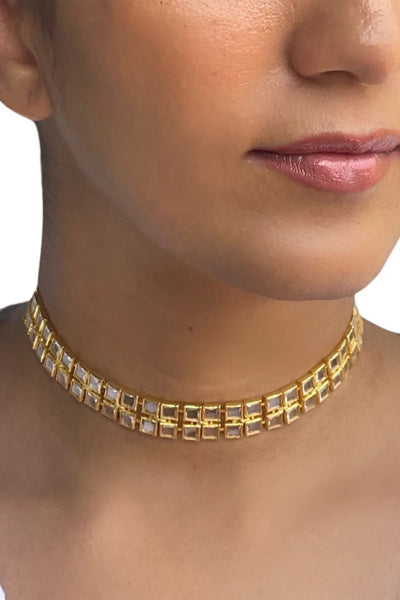 Maalicious Polki Necklace indian designer wear online shopping melange singapore