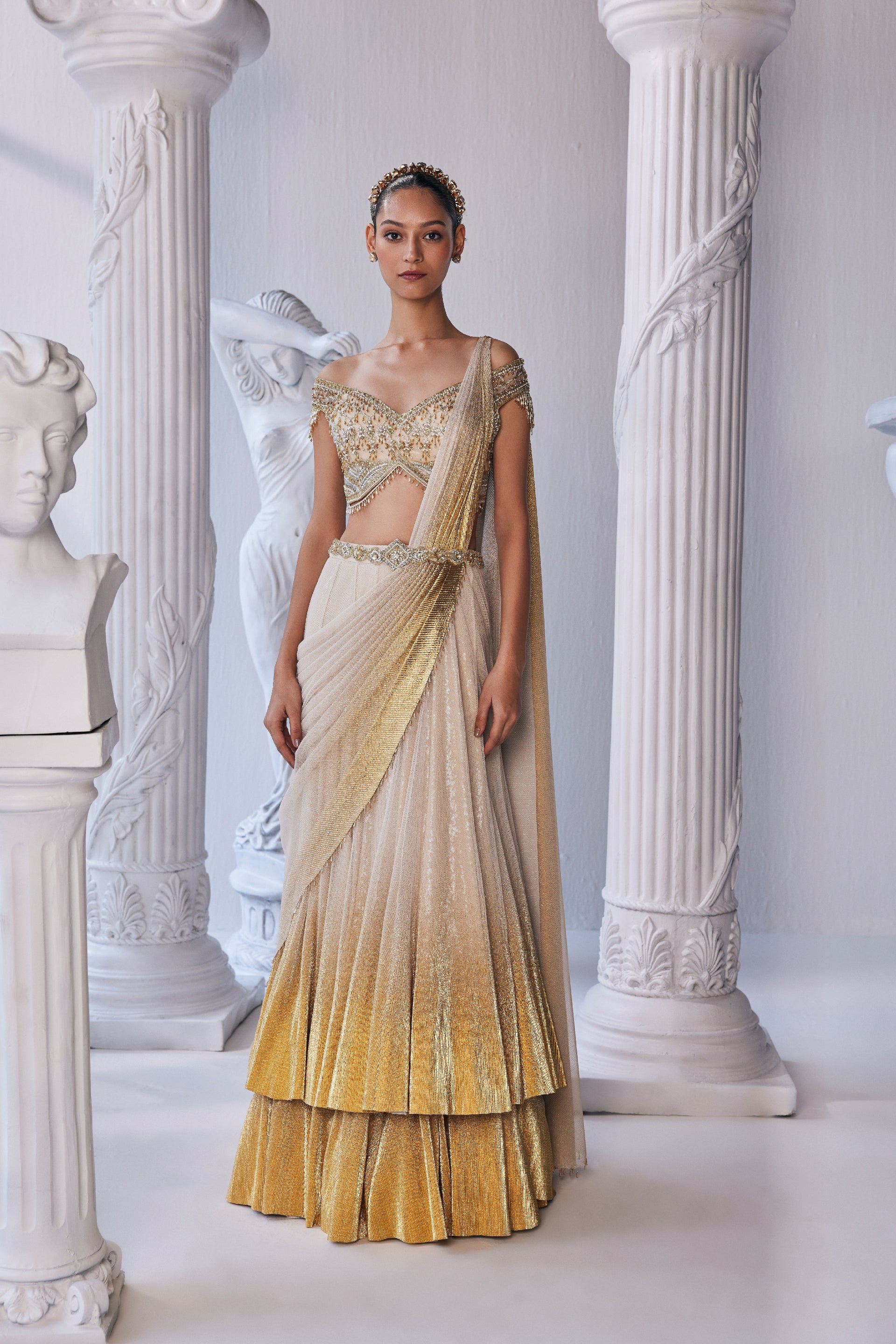 Rivaaz Double Layered Lehenga main image 0