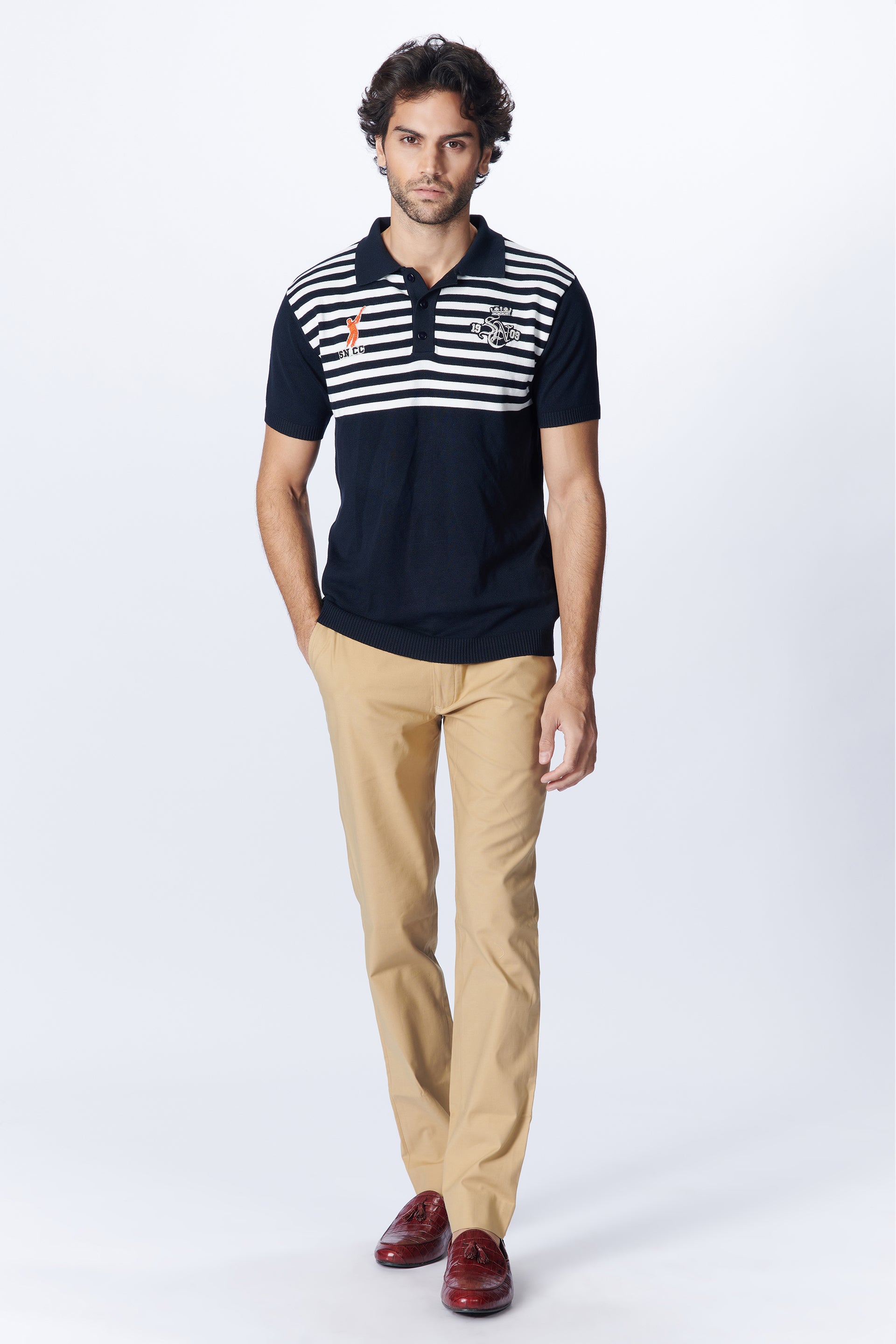 SS T-SHIRT / NVY