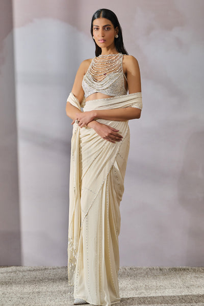 Tarun Tahiliani Blouse Saree indian designer wear online shopping melange singapore