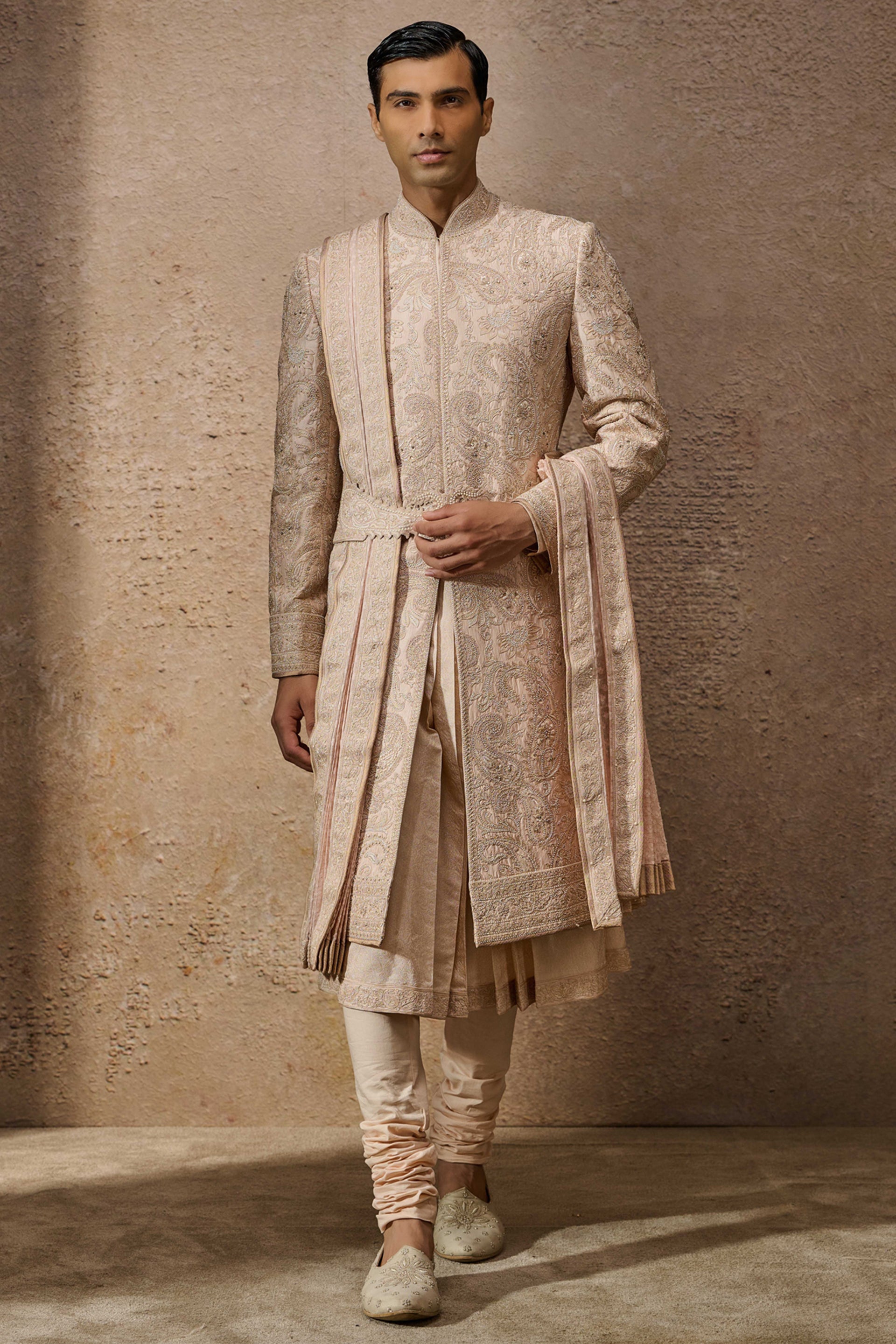 Classic Embroidered Traditional Sherwani