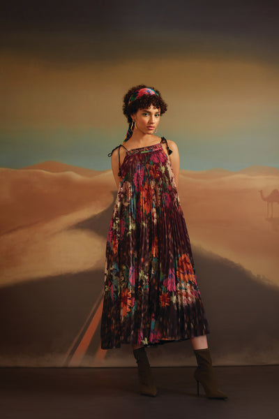 Verb Marie Spaghetti Dress indian designer wear online shopping melange singapore