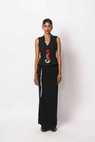 431-88 by Shweta Kapur H.R. skirt Indian designer wear online shopping melange singapore