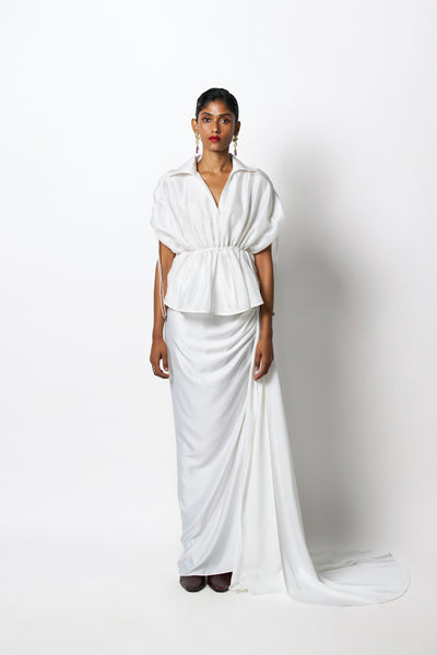 431-88 by Shweta Kapur Kaai Skirt Indian designer wear online shopping melange singapore