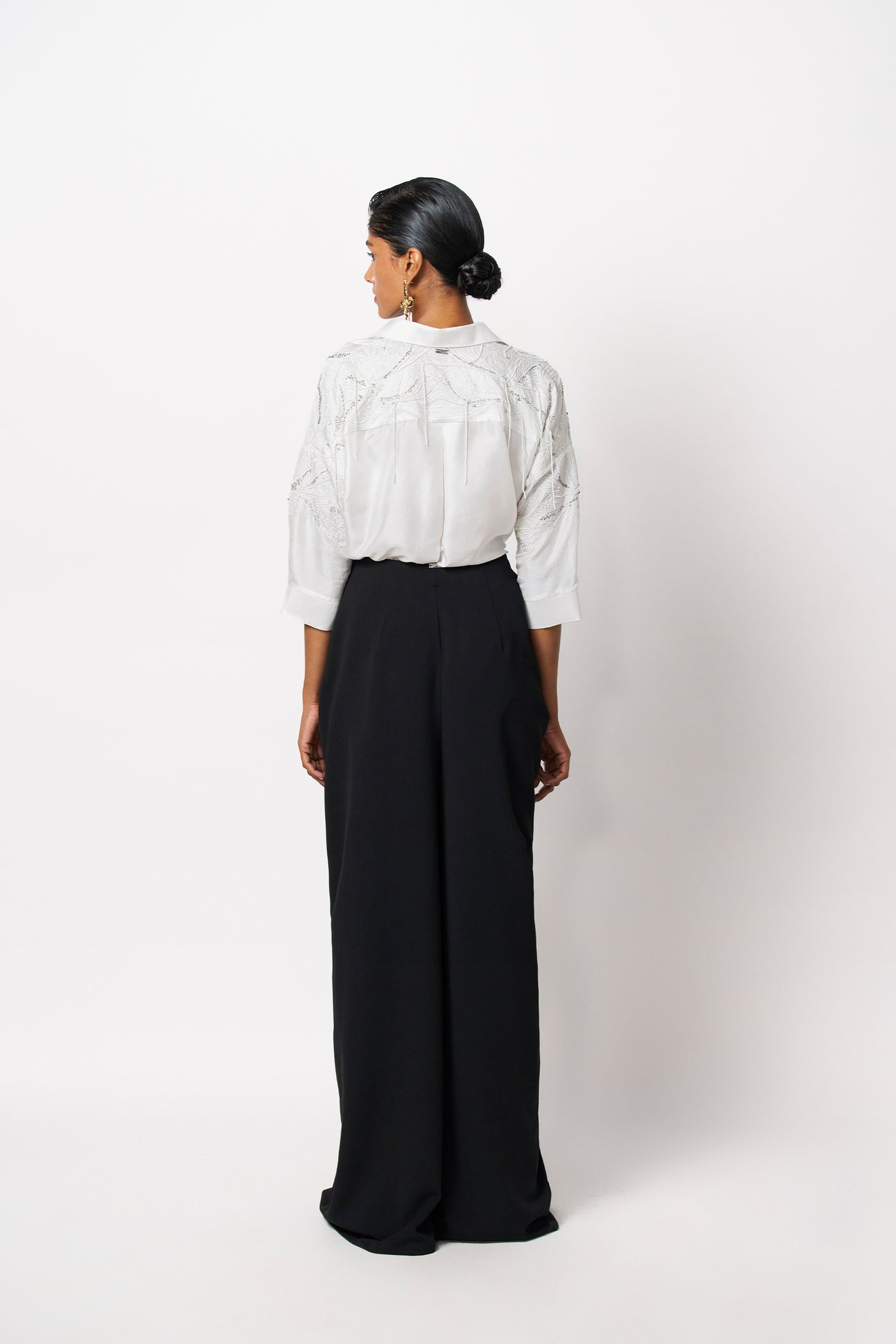 431-88 by Shweta Kapur Sky Pants Indian designer wear online shopping melange singapore