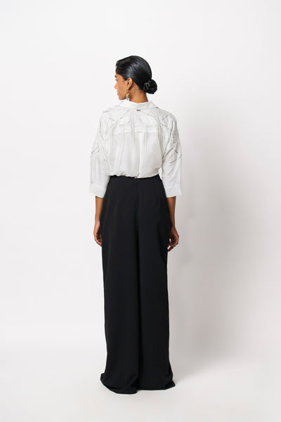 431-88 by Shweta Kapur Sky Pants Indian designer wear online shopping melange singapore