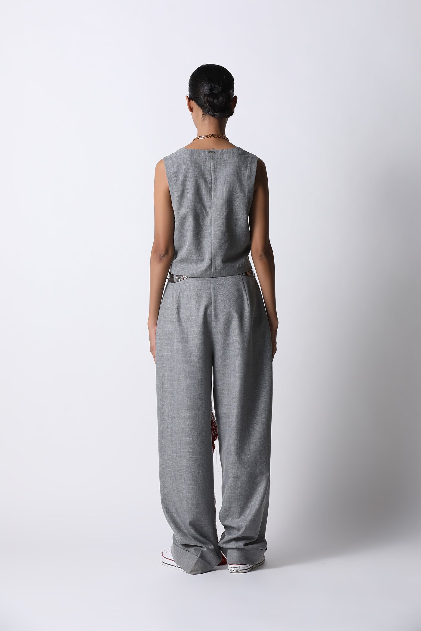 431-88 by Shweta Kapur Alex Waistcoat indian designer wear online shopping melange singapore