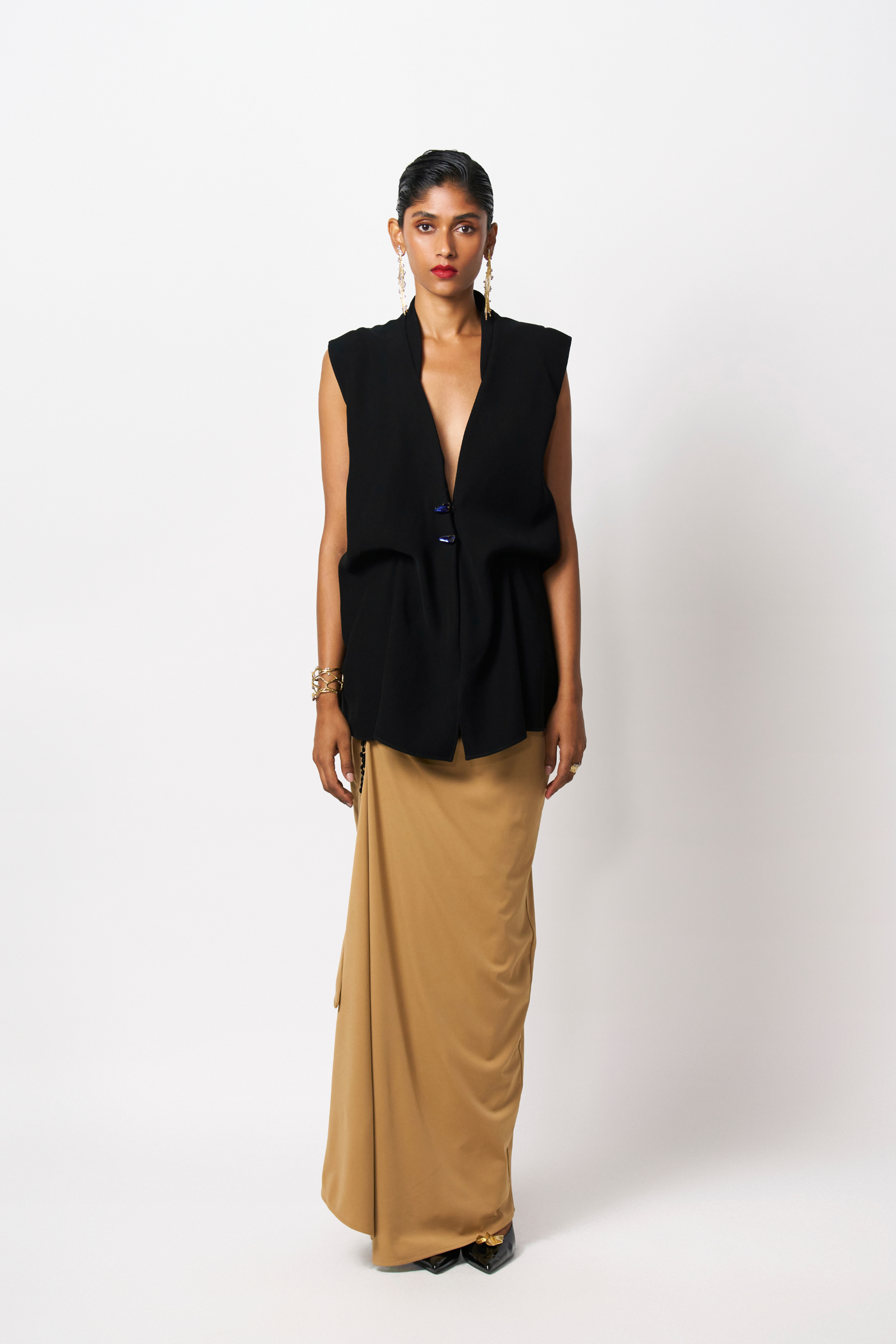 431-88 by Shweta Kapur Clip Blazer Indian designer wear online shopping melange singapore