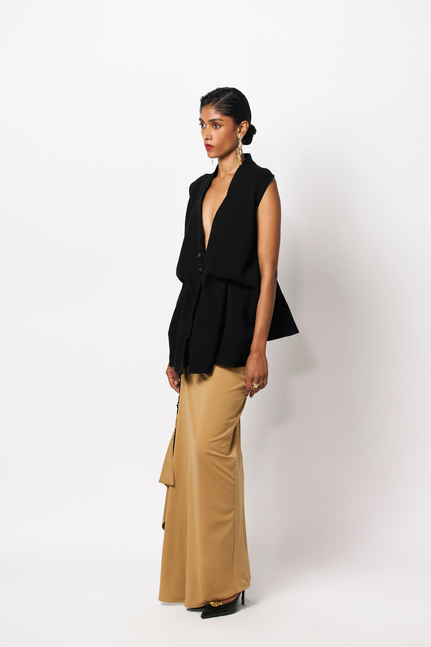 431-88 by Shweta Kapur Clip Blazer Indian designer wear online shopping melange singapore
