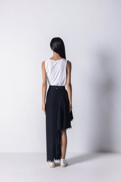431-88 by Shweta Kapur Fio Skirt indian designer wear online shopping melange singapore