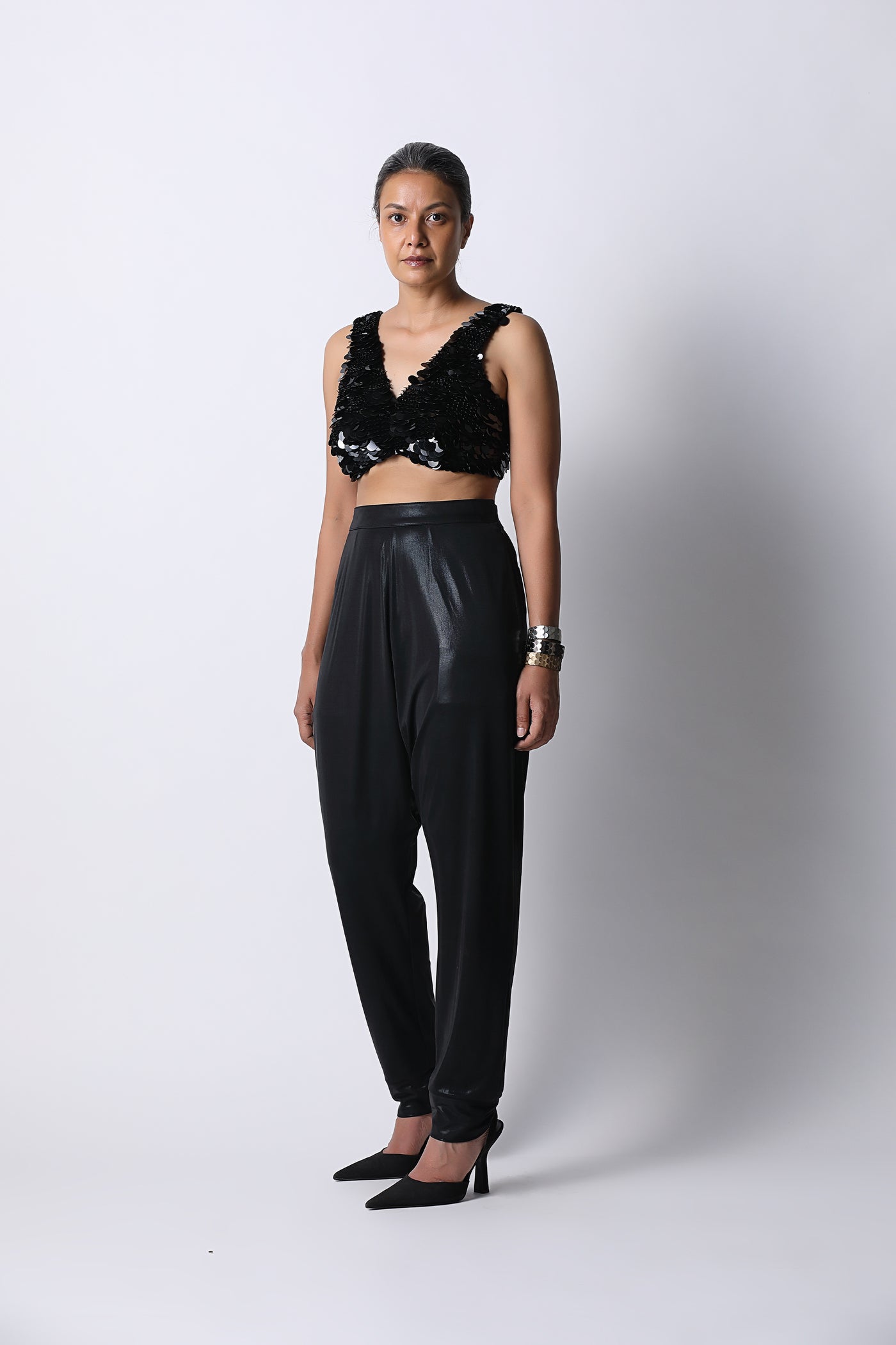 431-88 by Shweta Kapur Gill Blouse indian designer wear online shopping melange singapore