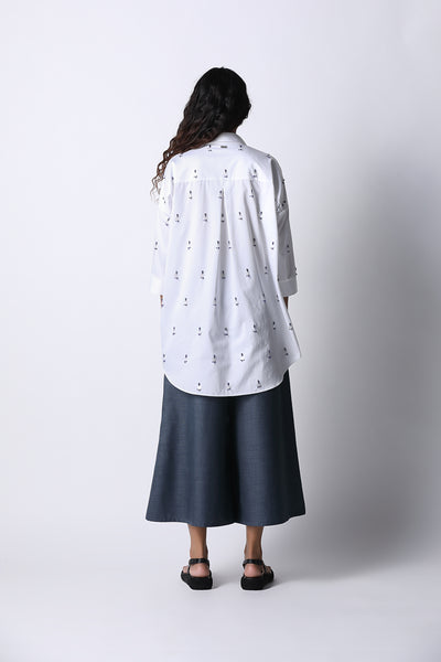 431-88 by Shweta Kapur Jam Shirt indian designer wear online shopping melange singapore