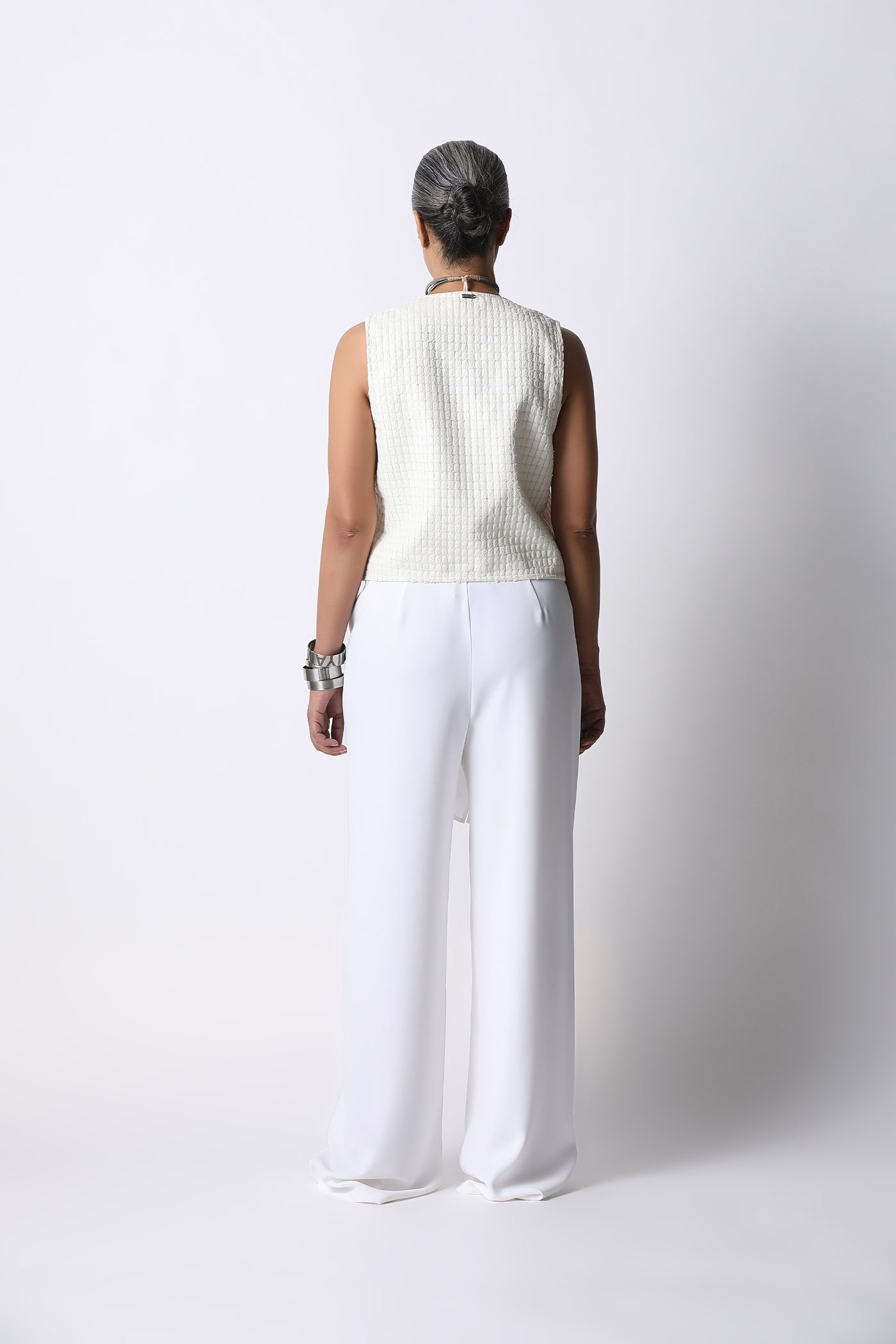 431-88 by Shweta Kapur Knot Pants indian designer wear online shopping melange singapore