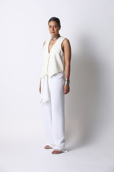 431-88 by Shweta Kapur Knot Pants indian designer wear online shopping melange singapore