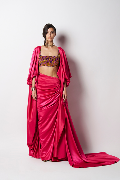 431-88 by Shweta Kapur Kyra Skirt Indian designer wear online shopping melange singapore