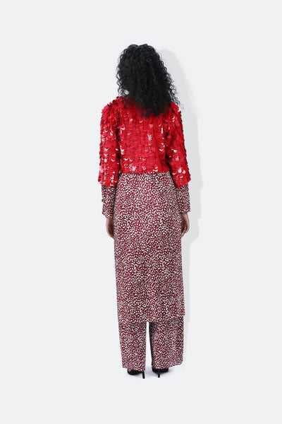 431-88 by Shweta Kapur Leo Jacket indian designer wear online shopping melange singapore