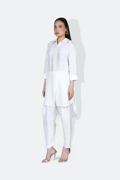 431-88 by Shweta Kapur Mara Shirt indian designer wear online shopping melange singapore