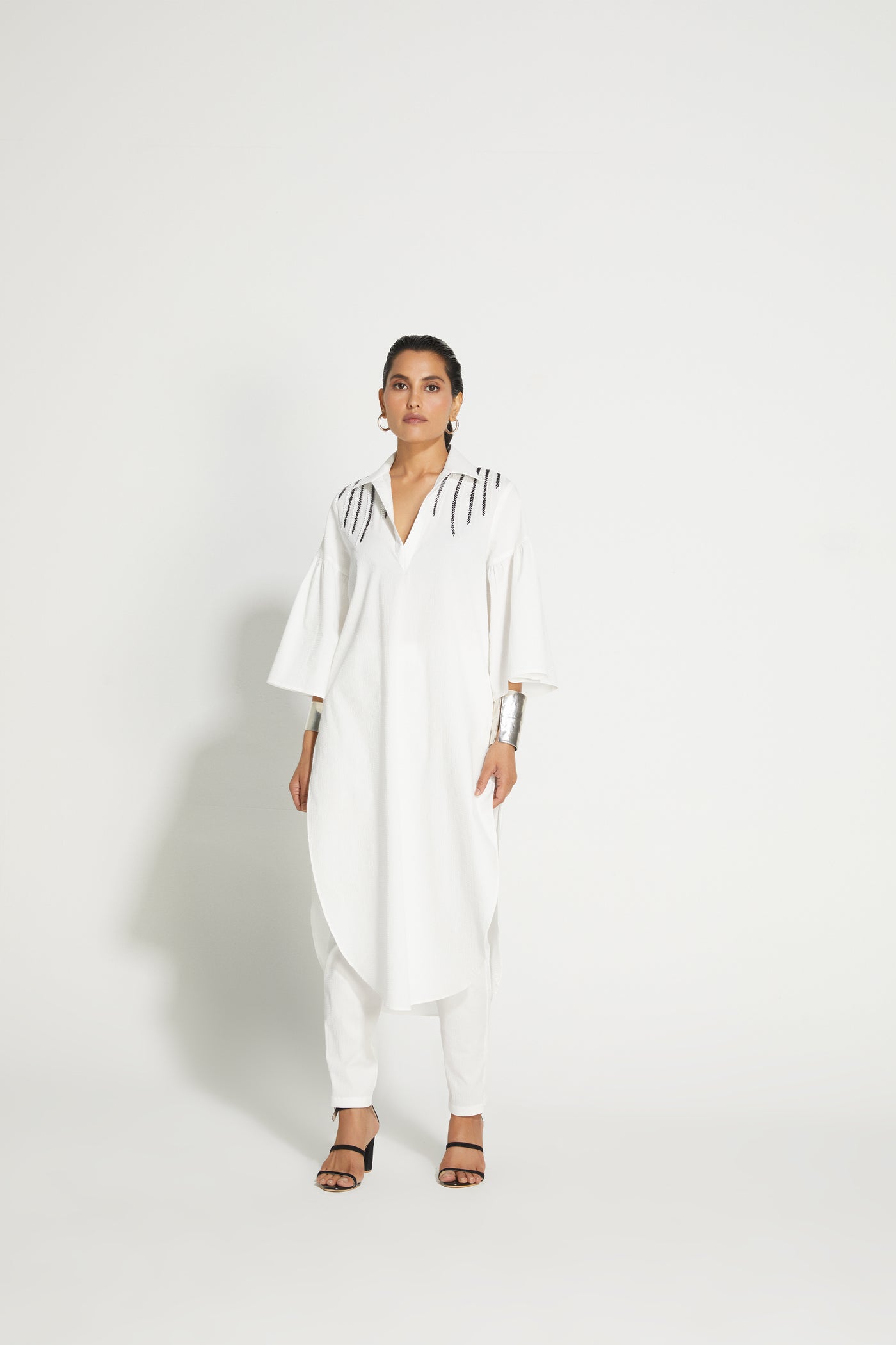 431-88 by Shweta Kapur Mati Kurta Set indian designer wear online shopping melange singapore