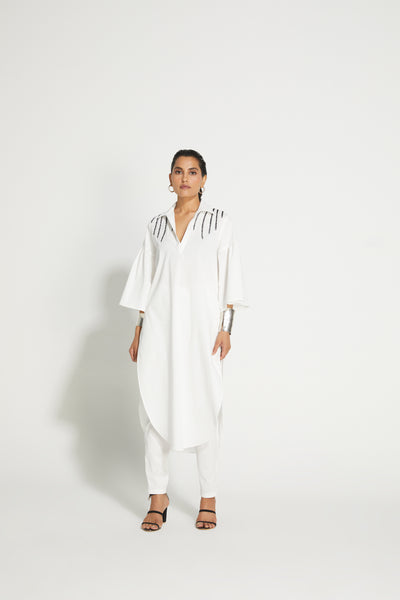 431-88 by Shweta Kapur Mati Kurta Set indian designer wear online shopping melange singapore
