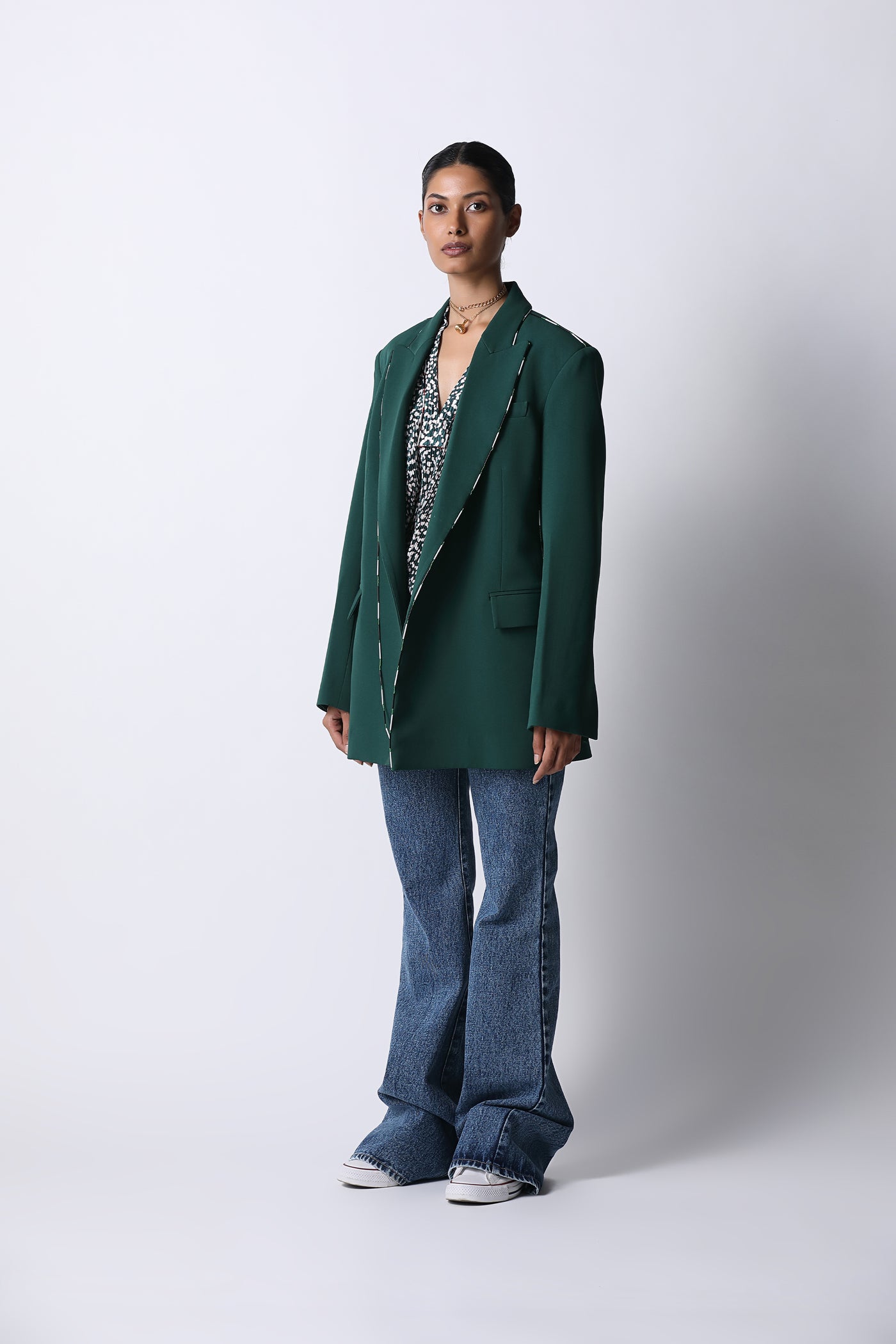 431-88 by Shweta Kapur Olivia Blazer indian designer wear online shopping melange singapore