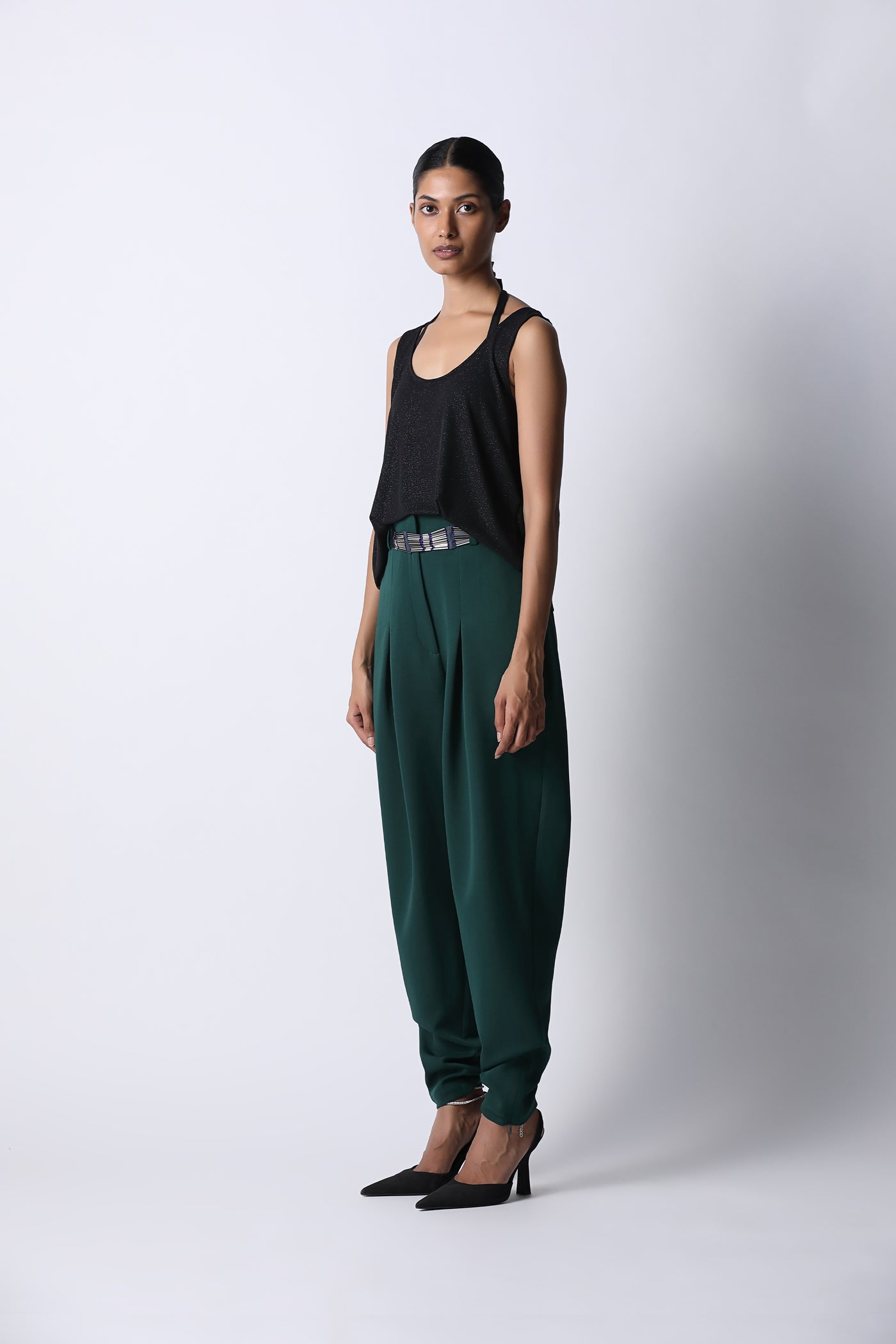 431-88 by Shweta Kapur Pegged Trouser indian designer wear online shopping melange singapore