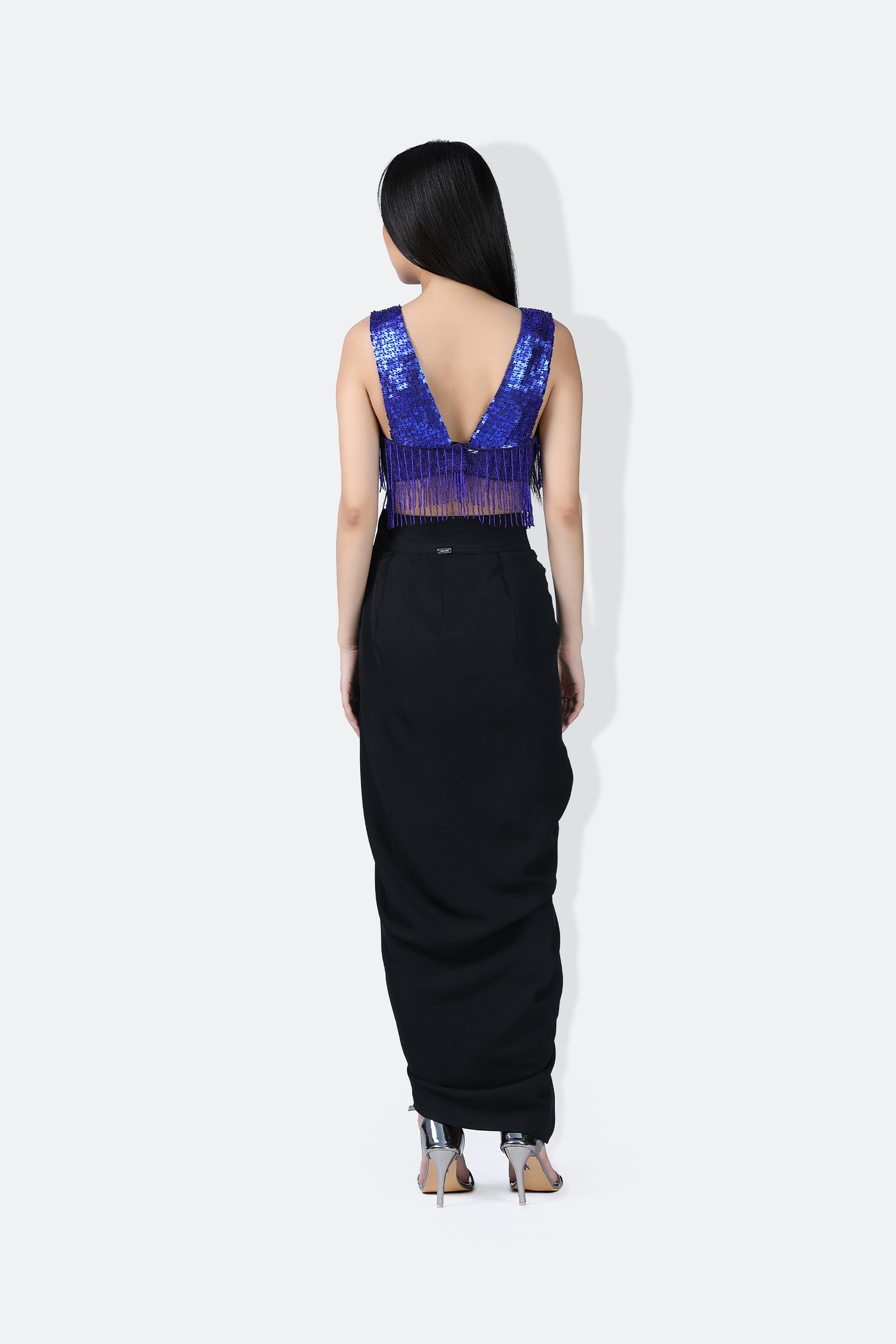 431-88 by Shweta Kapur Puzzle Blouse indian designer wear online shopping melange singapore