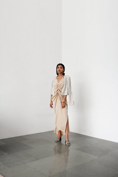 431-88 by Shweta Kapur Regent Jacket  indian designer wear online shopping melange singapore