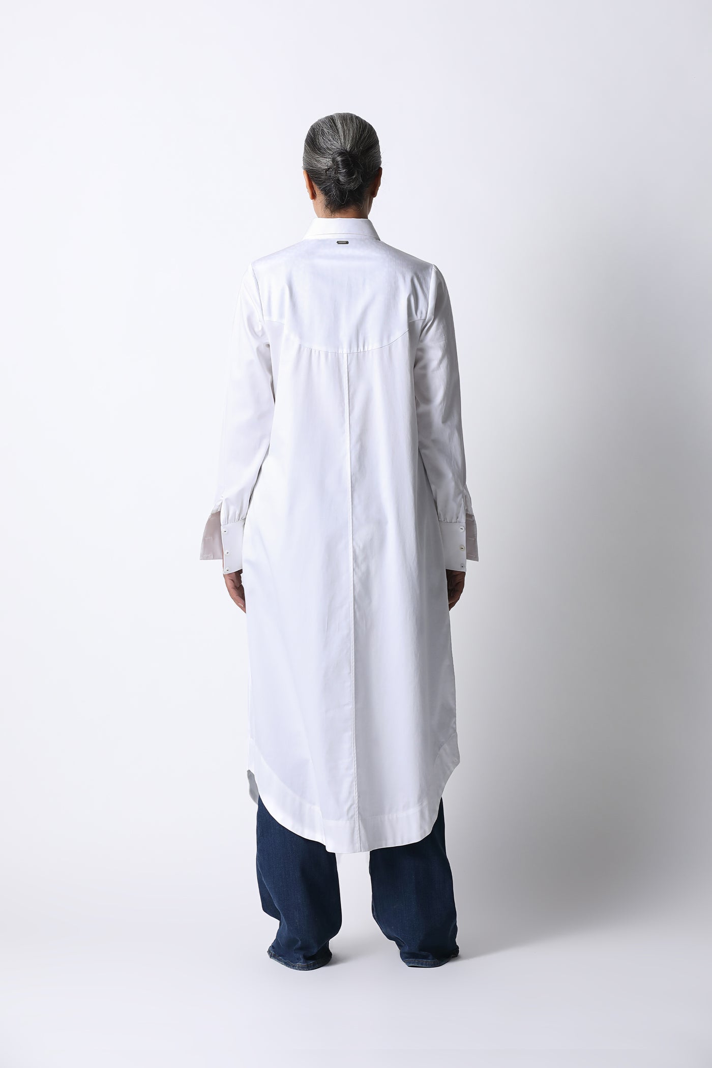 431-88 by Shweta Kapur Shirt Dress indian designer wear online shopping melange singapore