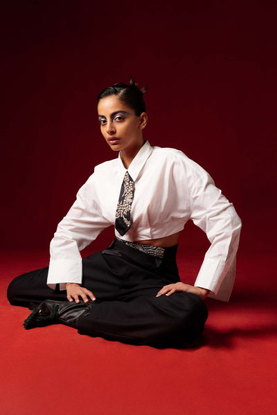 AKOK Modern Tribal Co ord Set indian designer wear online shopping melange singapore 