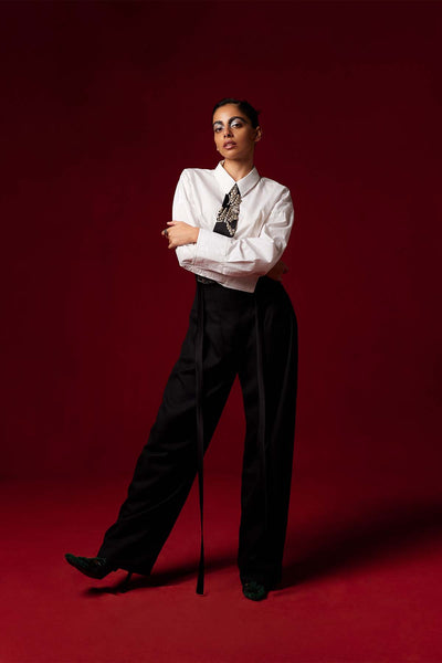 AKOK Modern Tribal Co ord Set indian designer wear online shopping melange singapore 