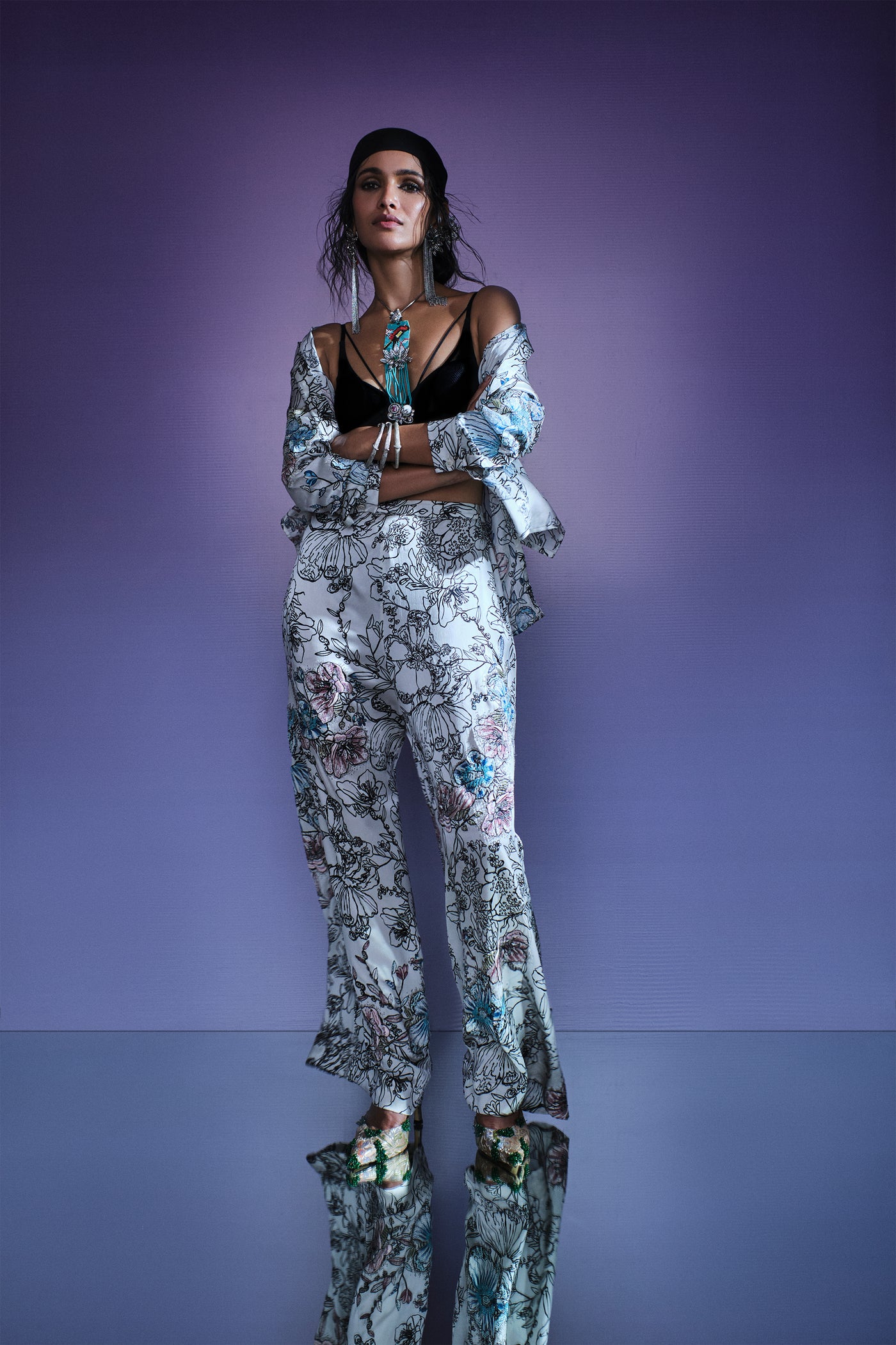 AKOK Payjama Set indian designer wear online shopping melange singapore