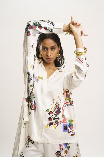 AKOK Pj Set indian designer wear online shopping melange singapore