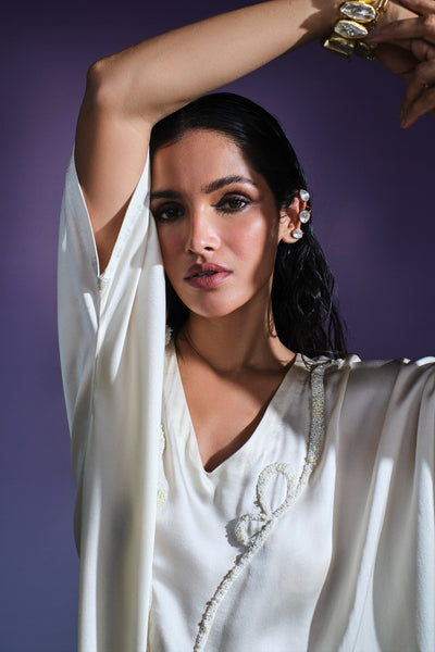 AKOK Short Kaftan indian designer wear online shopping melange singapore