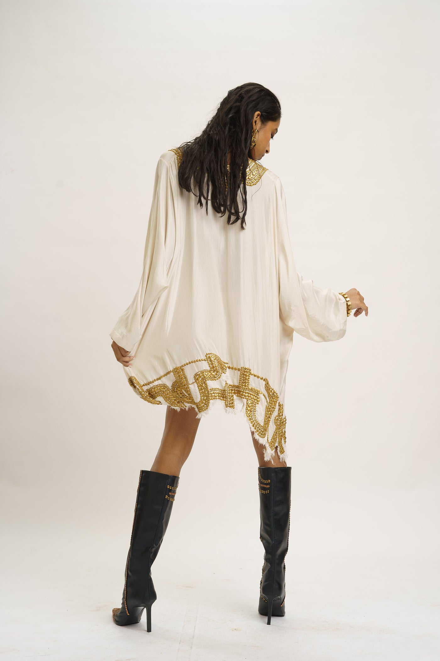 AKOK Short Kurta indian designer wear online shopping melange singapore