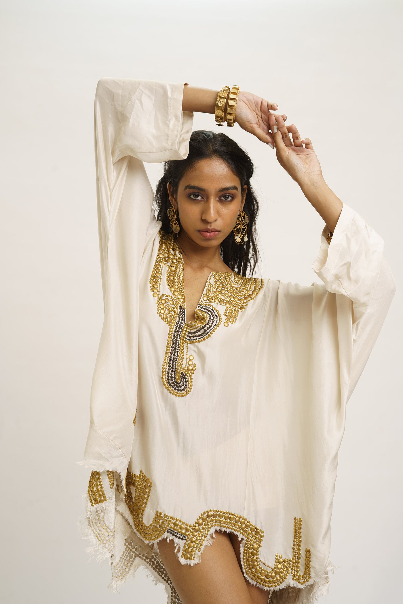 AKOK Short Kurta indian designer wear online shopping melange singapore