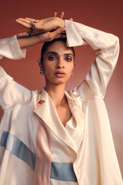 AKOK Top And Trouser indian designer wear online shopping melange singapore