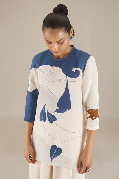 AMPM Aayat Shirt Co Ord Set indian designer wear online shopping melange singapore