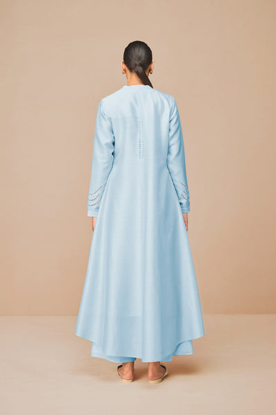 AMPM Anais Jacket Set Ice Blue Indian designer wear online shopping melange singapore
