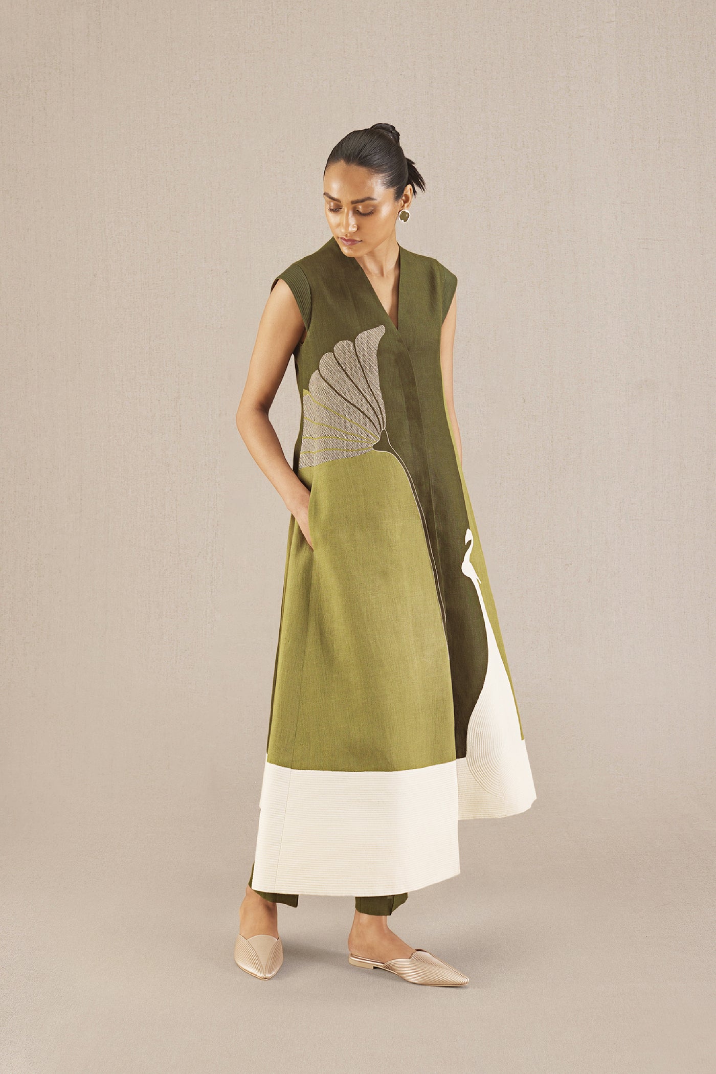 AMPM Cora Jacket Set indian designer wear online shopping melange singapore
