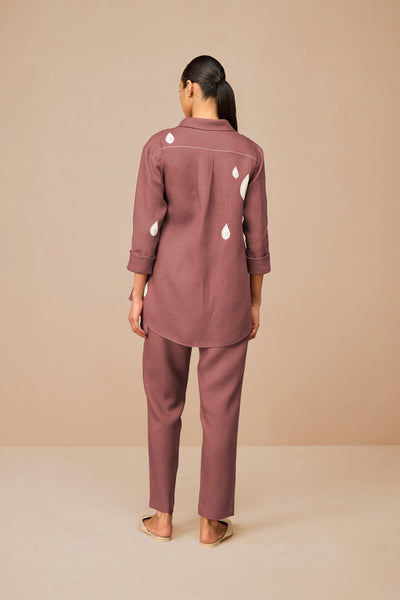 AMPM Dahlia Shirt Set Indian designer wear online shopping melange singapore
