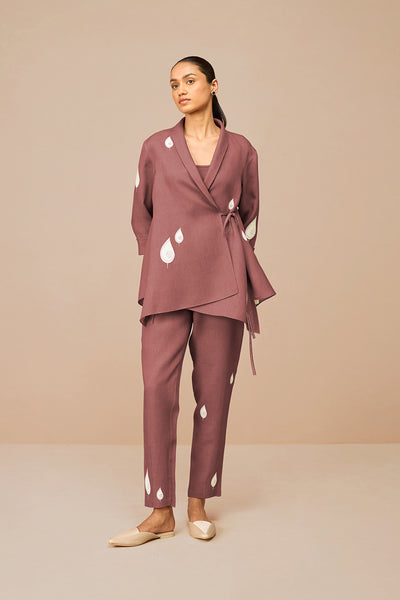 AMPM Dahlia Shirt Set Indian designer wear online shopping melange singapore
