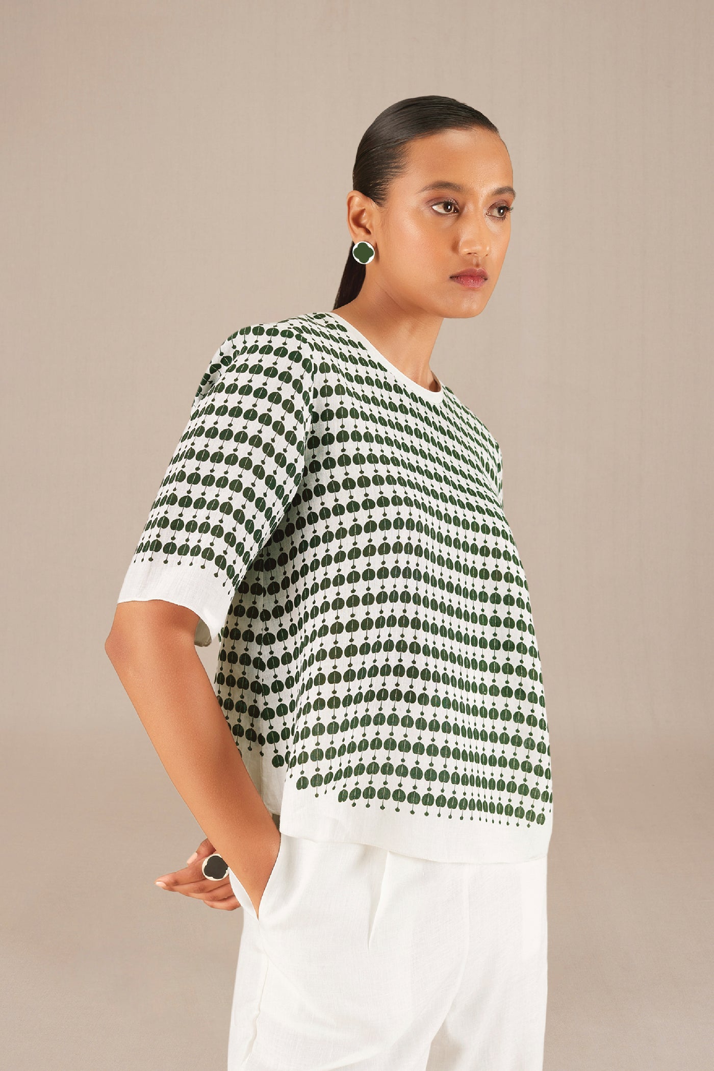 AMPM Dana Crop Top Set indian designer wear online shopping melange singapore