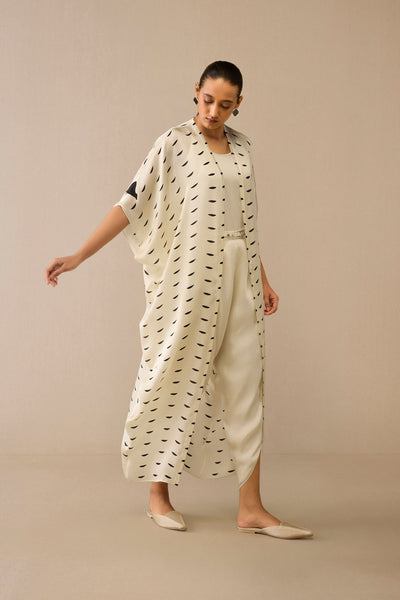 AMPM Dillagi Cape Set indian designer wear online shopping melange singapore