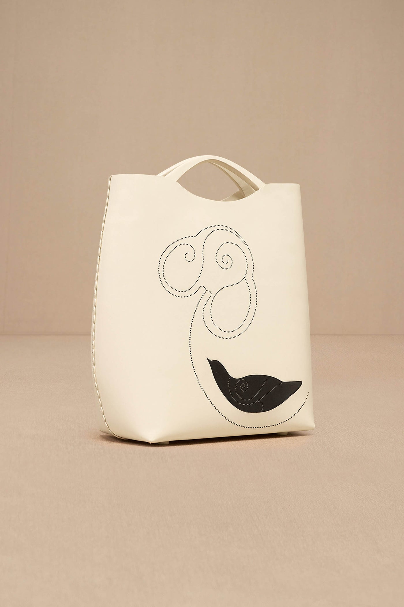 AMPM Dilmeet Tote Bag Ivory indian designer wear online shopping melange singapore