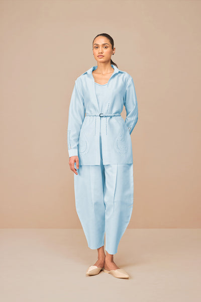 AMPM Elea Shirt Set Indian designer wear online shopping melange singapore
