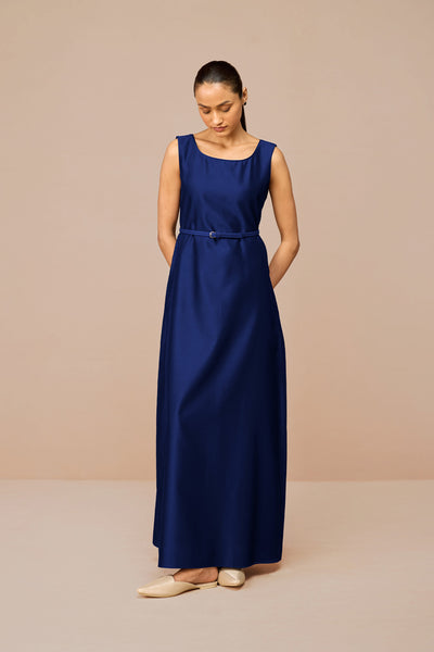 AMPM Mirdea Jacket Set Indigo Indian designer wear online shopping melange singapore