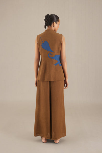AMPM Nadiah Waist Coat indian designer wear online shopping melange singapore