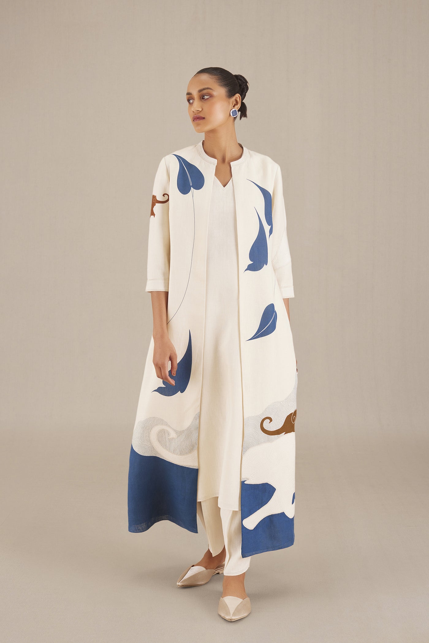 AMPM Bella Jacket Set indian designer wear online shopping melange singapore