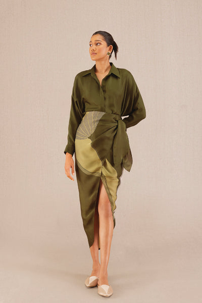 AMPM Nasreen Co-ord Set indian designer wear online shopping melange singapore