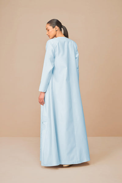 AMPM Raysa Jacket Set Ice Blue Indian designer wear online shopping melange singapore
